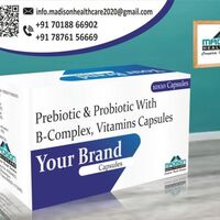 Prebiotic Probiotic With B Complex Vitamins Capsules