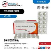 Cephenom 200 DT Tablets