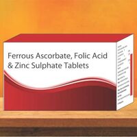 Ferrous Ascorbate Folic Acid Zinc Sulphate Tablets