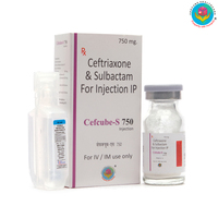 Ceftriaxone and Sulbactam for injection IP 750 mg