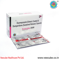 Esomeprazole Enteric Coated and  Domperidone Sustained Release Capsules