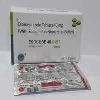 Esomeprazole 40 mg with Sodium Bicarbonate as Buffer tablets